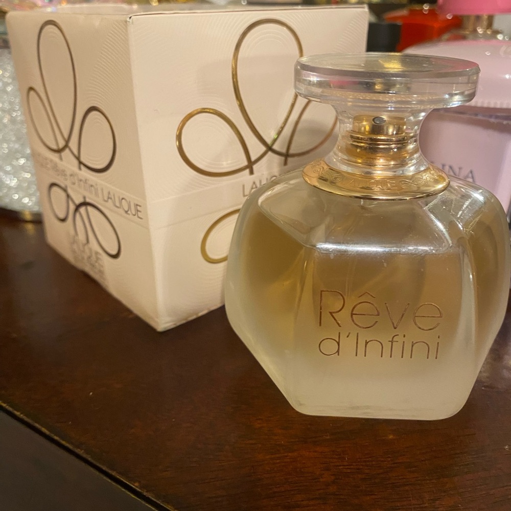 Lalique Rêve d'Infini Women's Eau de Parfum - Cream & Gold Accents